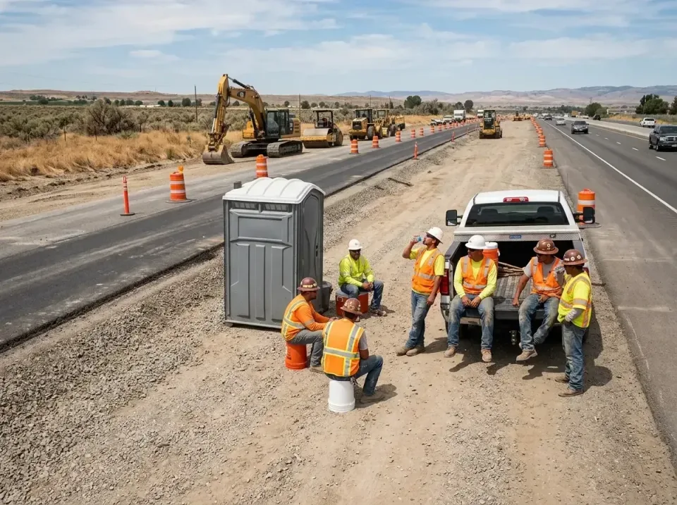 highway-road-construction-crew-007 — frequently asked questions, Porta Potty and Restroom Rentals in Rochester, NH